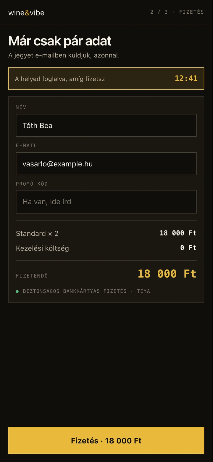 Adatok és bankkártyás fizetés