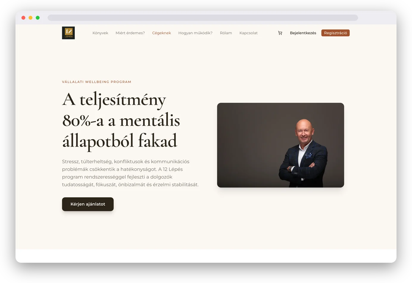 Kertész Joe céges hozzáférés oldal